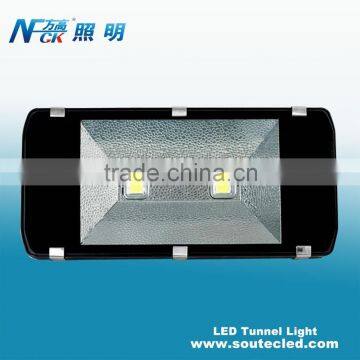 Hot sale led outdoor flood light high lumen led flood light for tunnel black color 160w led tunnel lamp