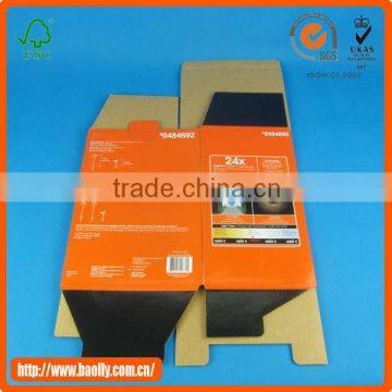 Fashion OEM design full manufacturers paper small color high quality printed corrugated carton box