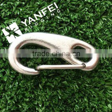 Stainless Steel Delta Simple Snap Hook With Eye photo-3