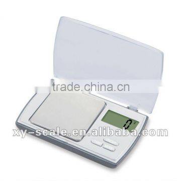 promotion 750g/0.01g digital pocket jewelry scale with blue backlight