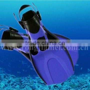 Blue color water diving equipment adjustable swimming shoes