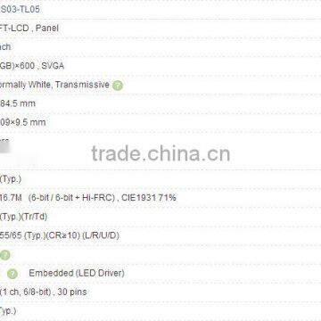 12.1 Inch LB121S03-TL05 A-Si TFT-LCD Panel For LG photo-2