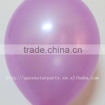 Natural latex helium balloon party balloon Neon color purple