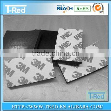 customized anti slip PU sticky gel pad sheets and roll with 3M gummed