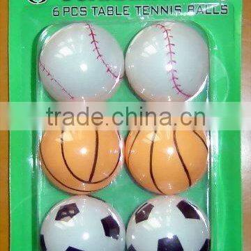 Table tennis ball