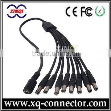 XinQi CCTV Camera 1 Female To 8 Male Usb To DC Power Cable