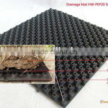 interlocking drainage mat plastic drainage matting grass drainage mat