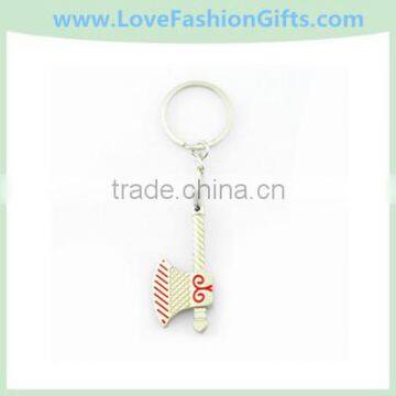 Alloy Tool Axe Shaped Love Keyring/Keychains/Key Tag