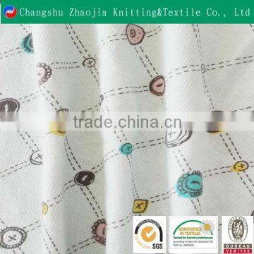 MOQ 200KG wholesale customized 100% cotton printed fabric for bedding fabric