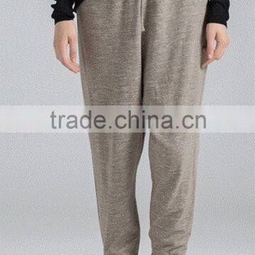 2016 Ladies extra fine high quality pure merino wool fashion pant