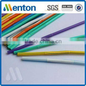 hot sale popular food grade colorful plastic funny straw