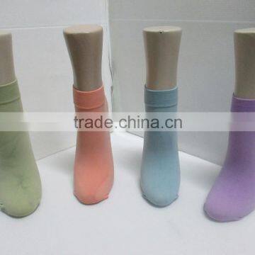 colorful office lady sheer ankle socks