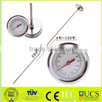 stainless steel compost thermometer,soil thermometer