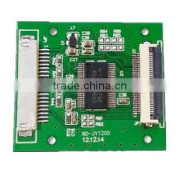 TFT LCD control panel, touch controller and LVDS interface