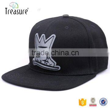 2016 custom hats supplier flat brim cap embroidery hot design cap hats made in china