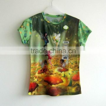 All Over Dye-Sublimated 100% Polyester T-shirts / 50-50 Polyester Cotton T-shirts at BERG