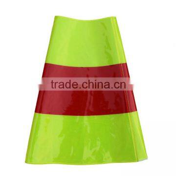 36 Inches Yellow Red Yellow Color Reflective Traffic Cone Sleeve photo-5