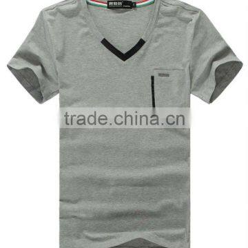 Cotton Men V Neck T Shirts