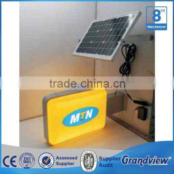 solar vacuum forming light box front doors advertising sign