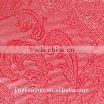 New fashion design JRLW009 hot sale pvc synthetic leather decoration guangzhou for wallpaper sofa corner upholstery