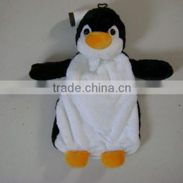 lovely crow soft plush animal shaped hot water bottle cover