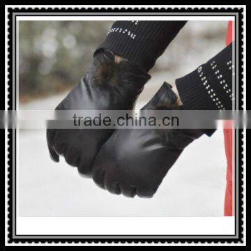 women's italian lined winter leather glove