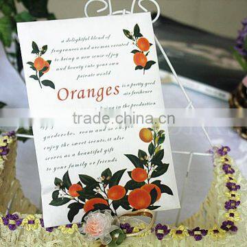 Top quality European popular wardrobe/Closet/kitchen/bathroom scented paper sachet