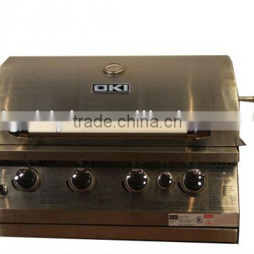 stainless steel gas stove 4 burner with 1infrared gas burner