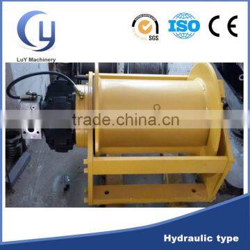 Factory price YS 0.8t horizontal vertical pull hydraulic winch rope