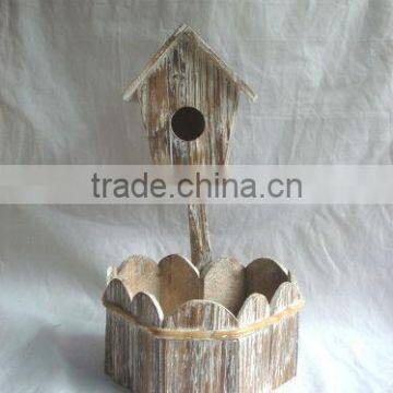 2015 new style wooden flower pot(FSC Certificate)