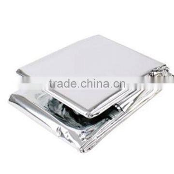 MK-FAB09 Wholesale Golden Silver Disposable First Aid Blanket Emergency Mylar Thermal Blanket Foil Emergency Blanket