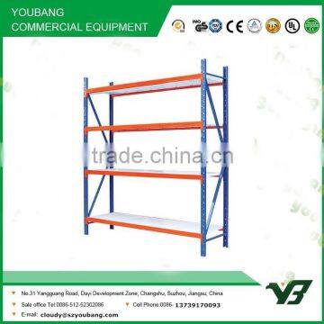 Hot sell high quality 4 layer heavy duty steel plate rack, storage racking (YB-WR-C27)