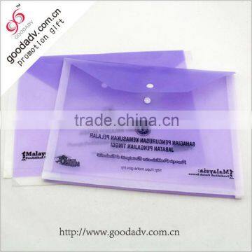 Customize logo plastic folder/pp file folder /paper cardboard file folder