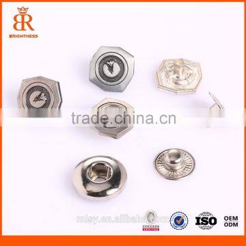 13mm spring four parts snap buttons magnetic snap button
