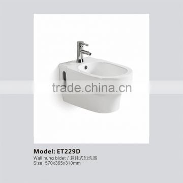 Foshan White Ceramic Wall Hung Bidet ET229D