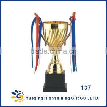 Three Sizes 134ABC Blank Plastic Base Students Gold Plated Trophy photo-6