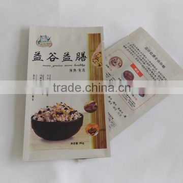 FDA Quality 85g Mix Grain Vacuume Packaging Bag