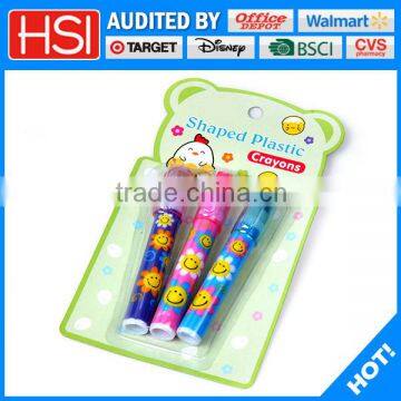 BSCI audited stationery manufacturer product crayon