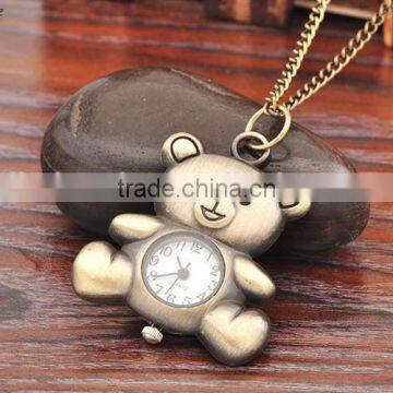 Alloy Antique Pocket Watch for Bear Style photo-3