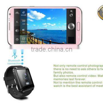 Bluetooth Smartwatch U8 U for IPhone 4/4S/5/5S Samsung S4/S5/Note 2/Note 3 Smartwatch Latest Wrist Watch Mobile Phone photo-5
