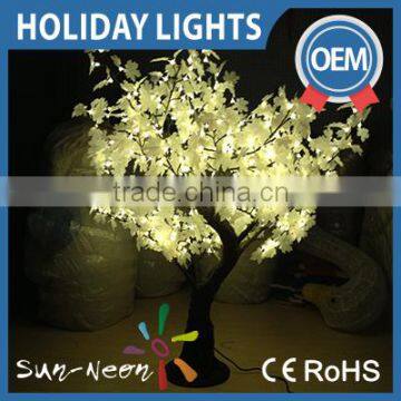 2016 New product Decorative Led Artificial Japanese Maple Tree