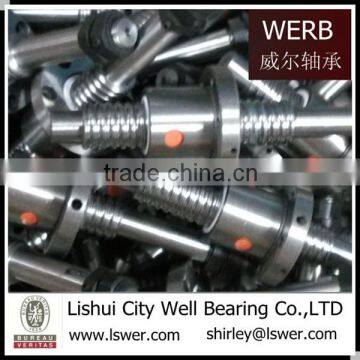 Pre-assembled ball screw and nut