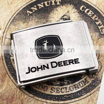 custom band logo pressing metal belt buckle