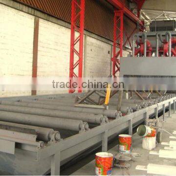 hot selling h beam roller conveyor steel structure shot blasting machine with the best price