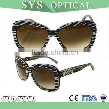 2015 Fashion girls square frame absorptive party sunglasses