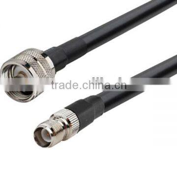 RF Pigtail RP-TNC female to UHF male cable LMR400 crimp connector