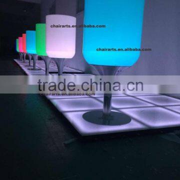 Led Light Up Illuminated Table With Acrylic Material