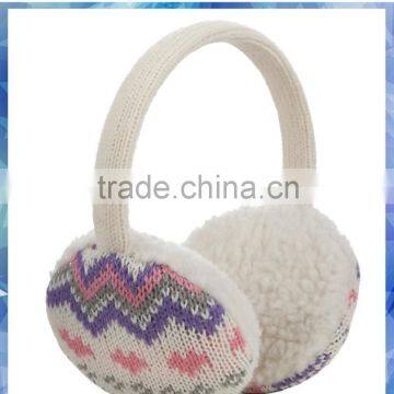 kids warm earmuffs knit promotional earmuff
