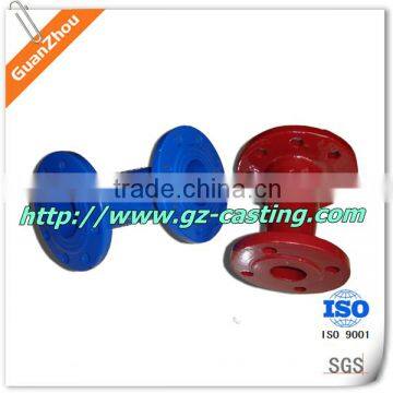 flanged joint valve parts/ductile iron pipe fitting