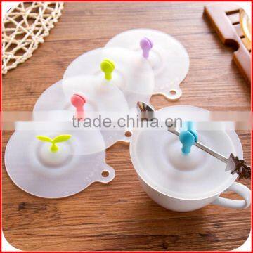 Cookware sets and silicone material high quality Silicone Glass Lid